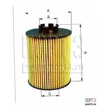 OE671/1(OE671/3) FILTRON Фильтр масляный VW/AUDI/SEAT/SKODA (B1V008PR/ADF122101 BLUE PRINT)